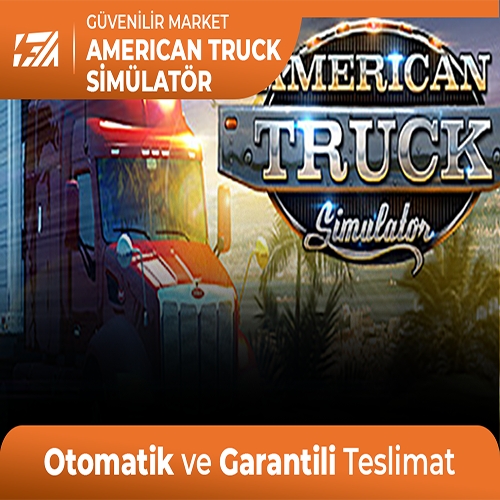  Amerikan Truck Simülatör 2 + Garanti + Destek